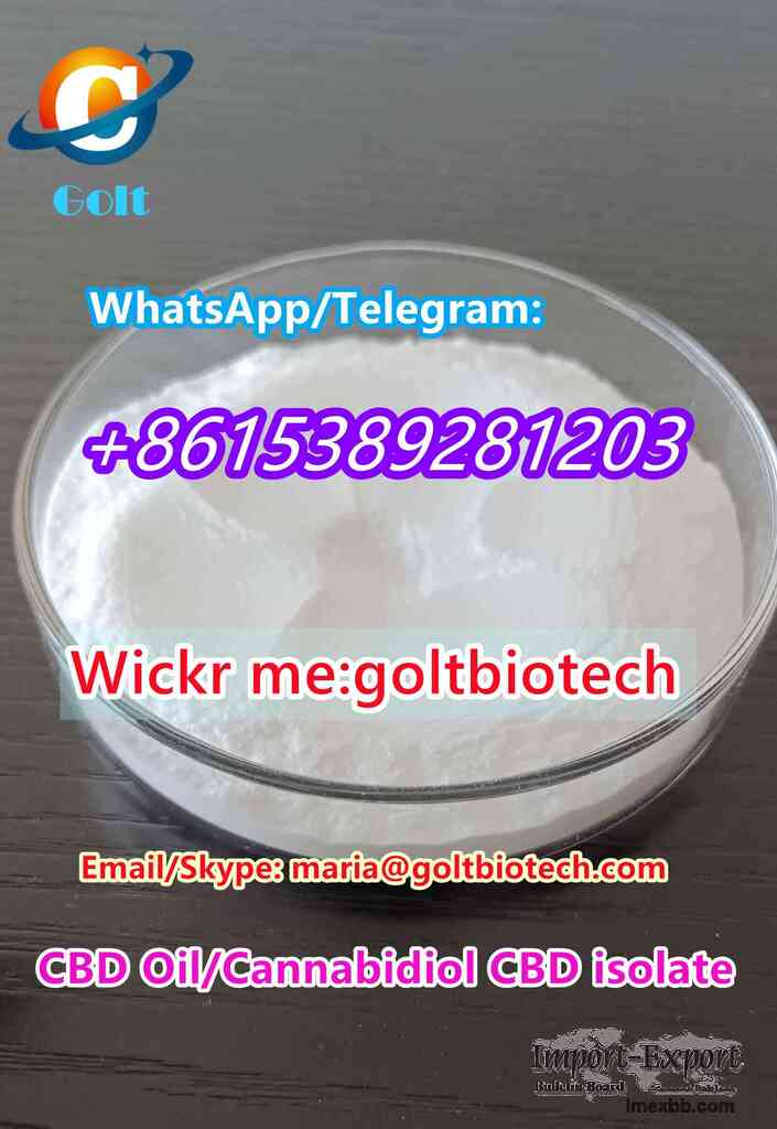 99% CBD Cannabidiol isolate powder for sale China supplier 100% safe delive