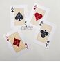 Custom CMYK Printed Pink PVC Waterproof Plastic Playing Cards Poker Card De