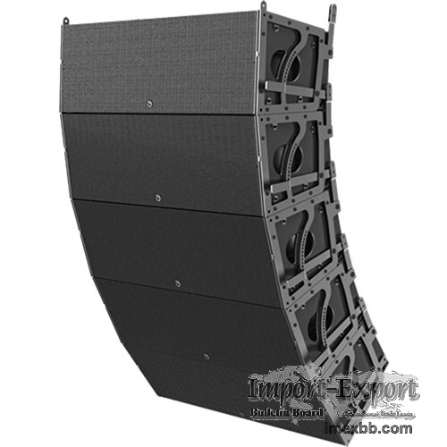 Atlas Sound AL123A-B Dual 12" 3-Way Powered Large Format Line Array Speaker