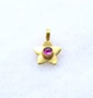 Beautiful handmade star 18k solid gold charm • 