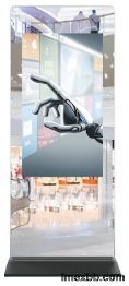 55 Inch Magic Mirror Digital Signage Kiosk 1900mm*758mm*50mm