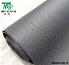 Black 1.5 mm IXPE Underlayment With Waffle Pattern For Vinyl Plank Flooring