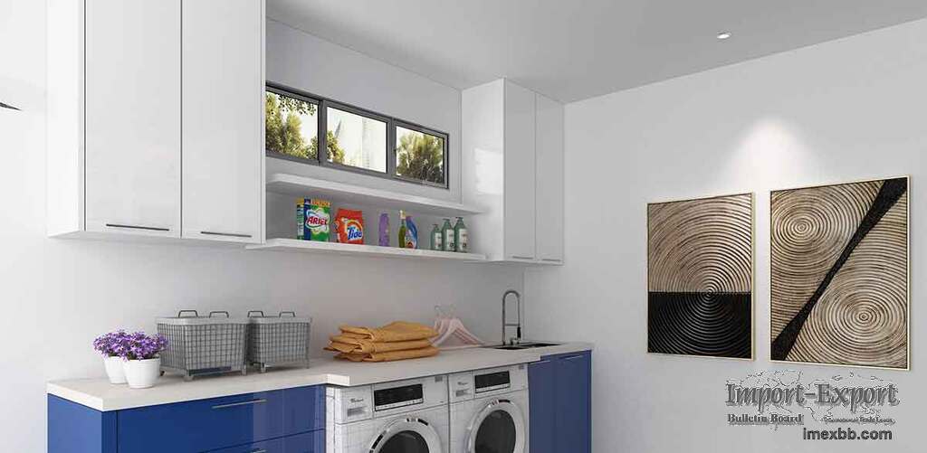 Modern Laundry Cabinet