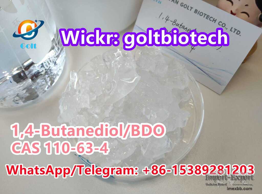 100% safe delivery 1,4-Butanediol suppliers One four BDO Wickr:goltbiotech