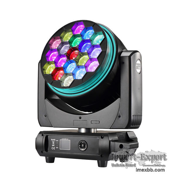 Dj Light, 19*40W LED Moving Head Light With Zoom (PHN091)