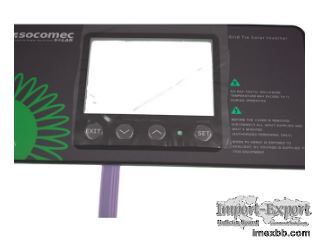 LED 1.5mm Thick Membrane Touch Control Panel Oil Proof Matte Printing