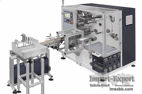label rolls nonstop slittig machine with turrent rewinder auto labelling