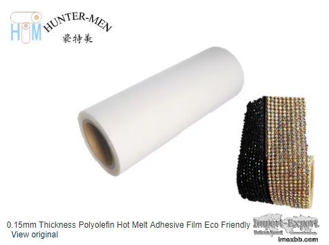 0.15mm Thickness Polyolefin Hot Melt Adhesive Film Eco Friendly