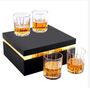 350ml Customized Whiskey Decanter Set Bourbon Glass Gift Set Luxurios For F
