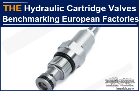 AAK hydraulic cartridge valve accuracy benchmarking European factories