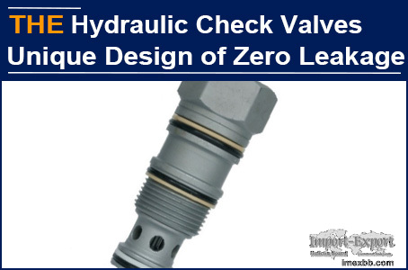 AAK solved the leakage in hydraulic check valves in 2 months