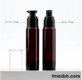 Brown Empty Airless Pump Bottles Lotion Mist Spray Skin Care Cosmetic Bottl