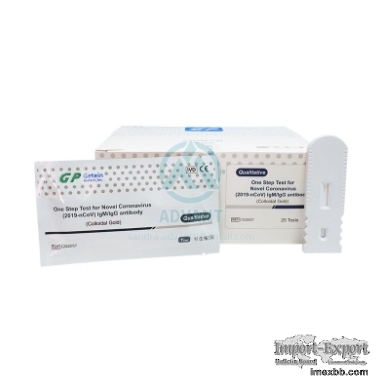 One Step Test for Novel Coronavirus (2019-NCoV) IgM/IGG Antibody