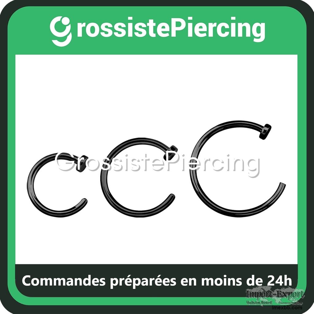 Grossiste Piercing Nez Argent