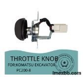 Komatsu PC200-8 Excavator Accessories Throttle Motor Accelerator 6D102