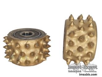 45 Tooth Bush Hammer Roller Diamond Tool for Stone Lychee Surface