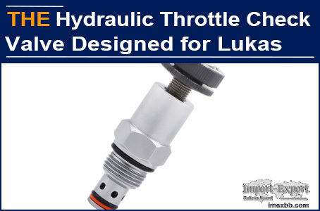 AAK Parallels hydraulic check valve and hydraulic throttle valve