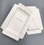 Molded Sugarcane Pulp Packaging Eco Friendly White Color Compostable