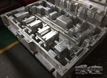 Pulp Aluminum Die Casting Mould 960X630mm Hot Press Mold For Thermoforming