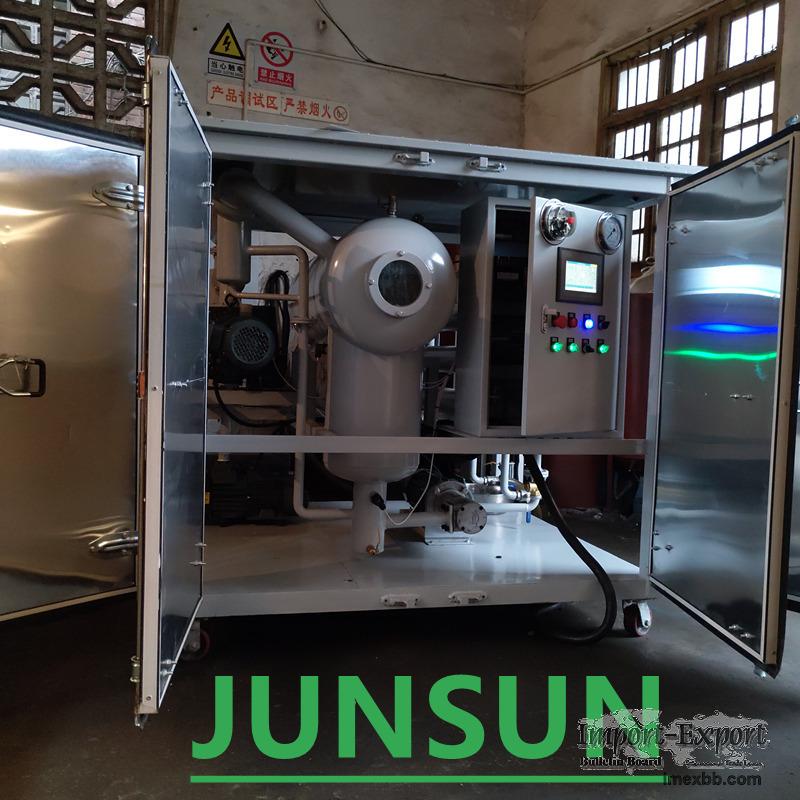 JSME 3000 Liters/Hour Transformer Oil Dehydration Degasification Equipment