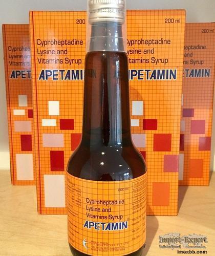 Apetamin Vitamin Syrup Apetite Stimulant 200ml
