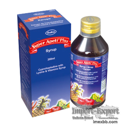 Super Apeti Plus Syrup Appetite Stimulant
