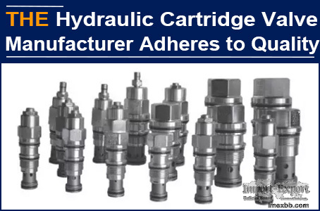 AAK hydraulic valve stands firmly in the international market by quality