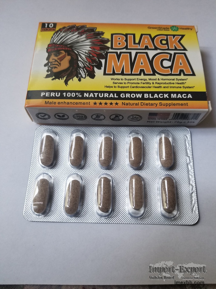Black Maca Sex Enhancement Pills