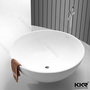 Round Stone Bathtub KKR-B056