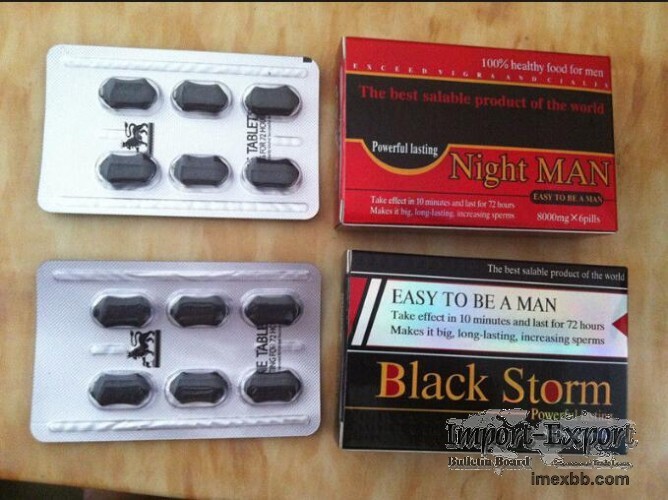 Black Storm 8000mg Male Sex Pills