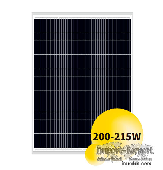 200-210W Mono Solar Panel With 72 Pieces Solar Cells