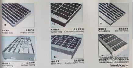 Ladder Step metal safety Q235 Steel Grate Stair Treads Plate T1 Model