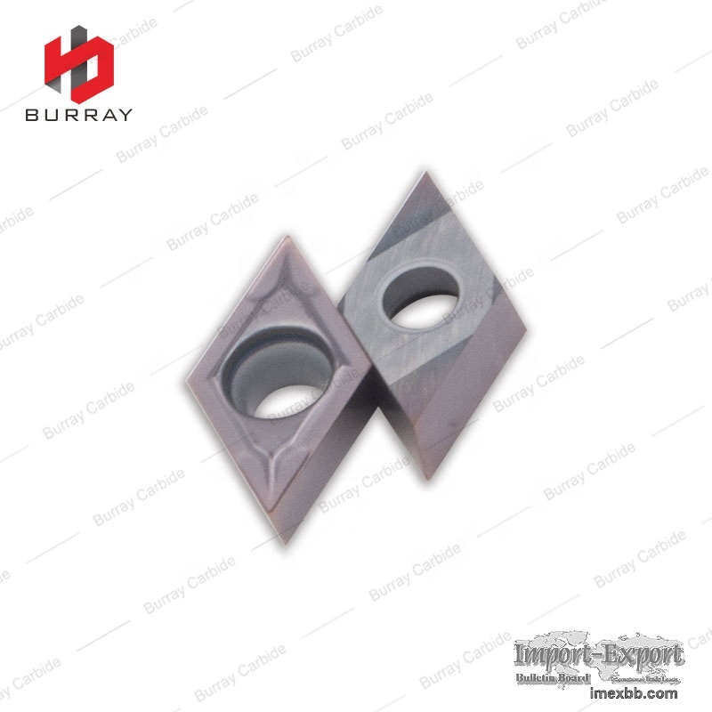 DCMT11T302-TF PVD Coating Carbide Insert for Processing Steel