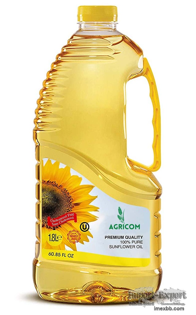Refined Sunflower and Crude Sunflower Oil