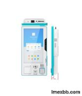 Touch Screen Self Service POS Kiosk Printer Scanner For Passport ID Card