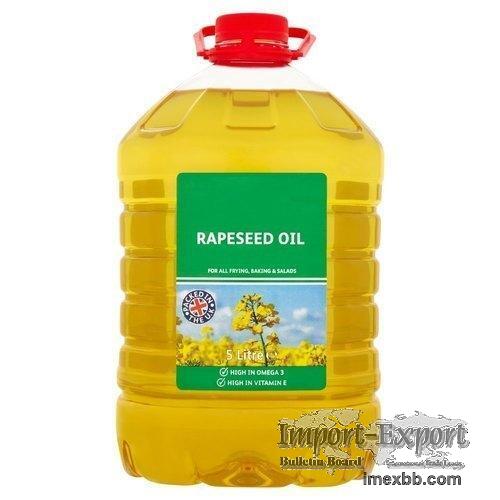 Canola Oil, Rapeseed Oil 5L (High Oleic Canola Oil)
