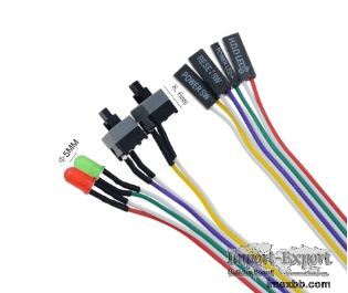 65CM Slim Computer Motherboard Power Cable Wire Harness 28AWG 26AWG 24 AWG 