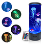 Jellyfish Lava Lamp With 16 Color Changing Aquarium Night Light, Suitable F