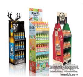 EVA Recyclable Cardboard Display Rack , Stable Coroplast Display Stands