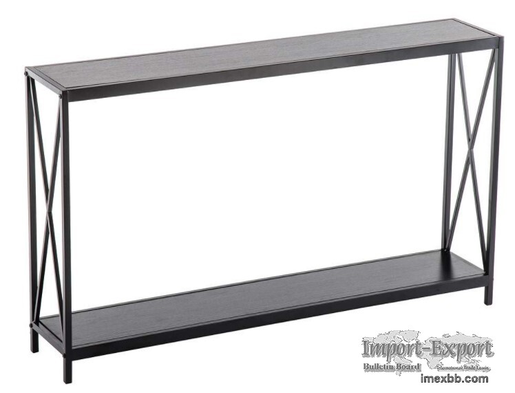 Porch Table Sofa Side Table Outside Side Table With Triamine Board Cross Ir