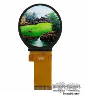 High Brightness Round TFT Display 5 Inch 1024x768 For Watch