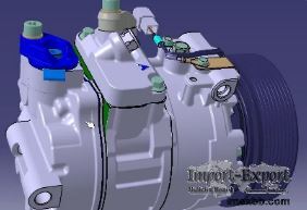 12V Car Aircon Compressor Repair Denso Electric AC Compressor Air Condition