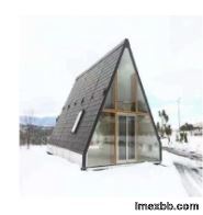 Outside Quick Concrete Tiny Log Cabin Kits Prefabricated Steel Ferro Cement