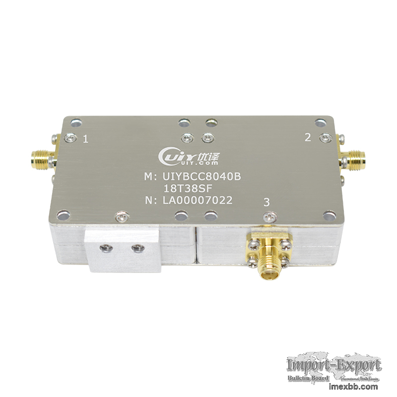S Band 1.8~3.8GHz RF Broadband Circulator 100W SMA F