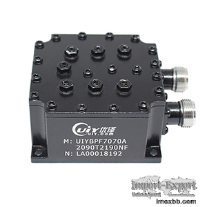 S Band 2090~2190MHz RF Band Pass Filter 100W SMA N F