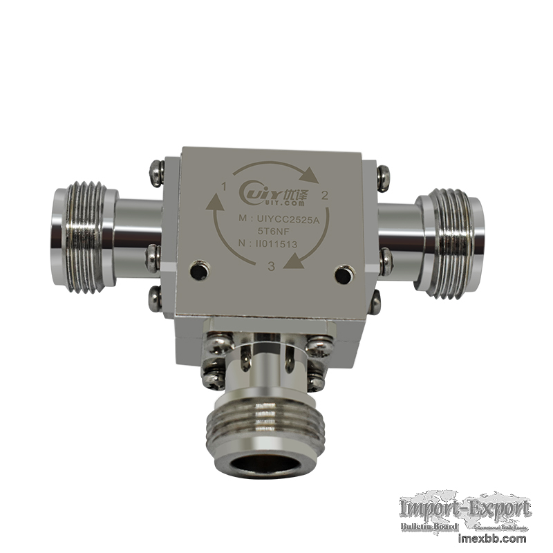 C Band 4.0~8.0GHz RF Coaxial Circulator 300W N