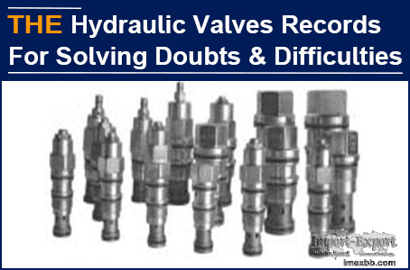 AAK Hydraulic Valves Records For solving your Doubts and Difficulties