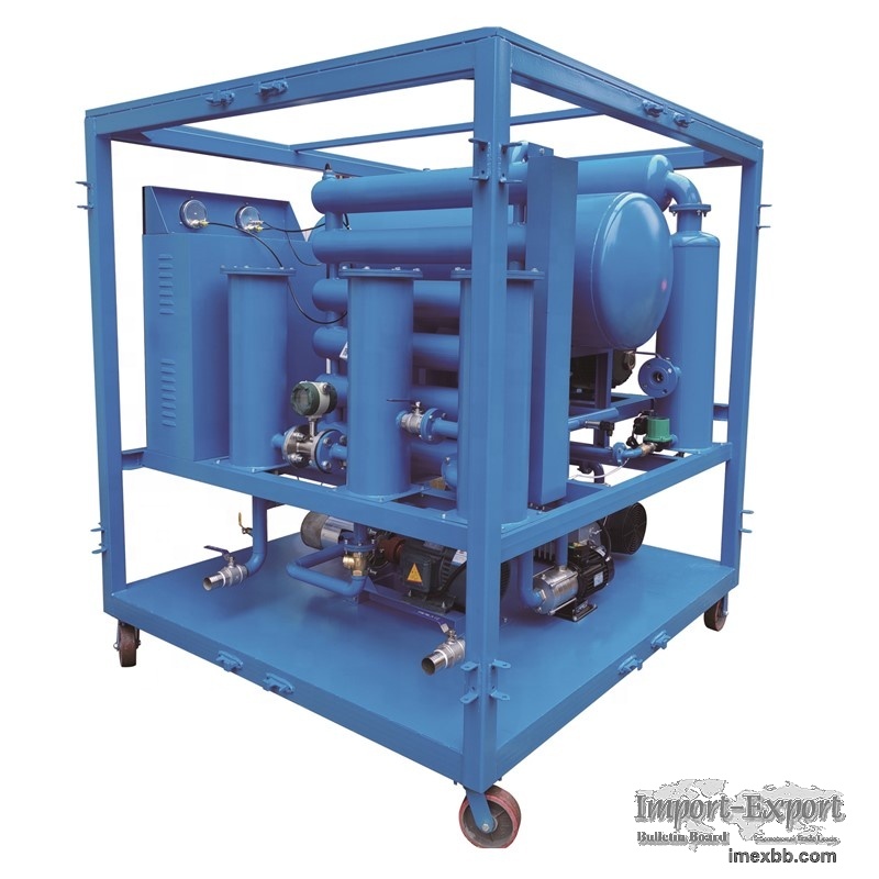 Large Treatment Capacity Vacuum Transformer Oil Purification/Filtration Kit