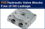 AAK hydraulic valve block, free of oil leakage, Kayden admired