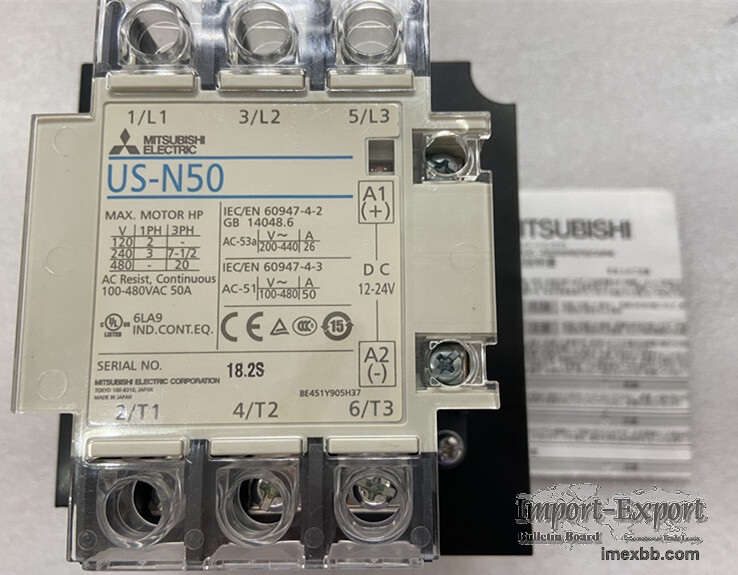 Silver Tungsten Alloy Contactors Moudel US-N50 For Power Distribution
